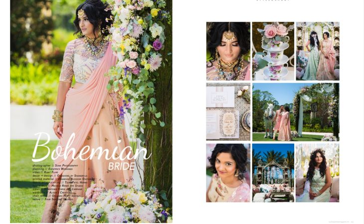South Asian Bride Magazine Feature: Four Seasons Orlando Styled Shoot