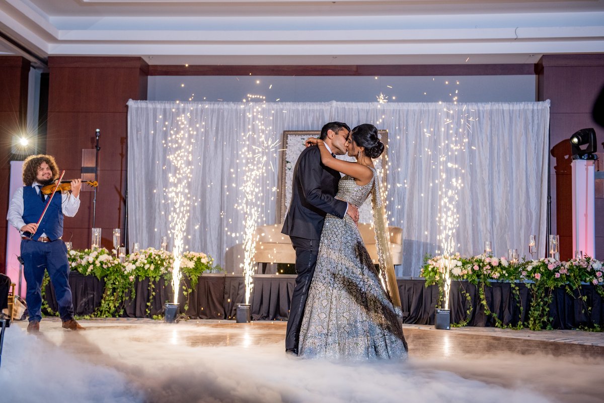Indian wedding reception party moments, Amelia Island